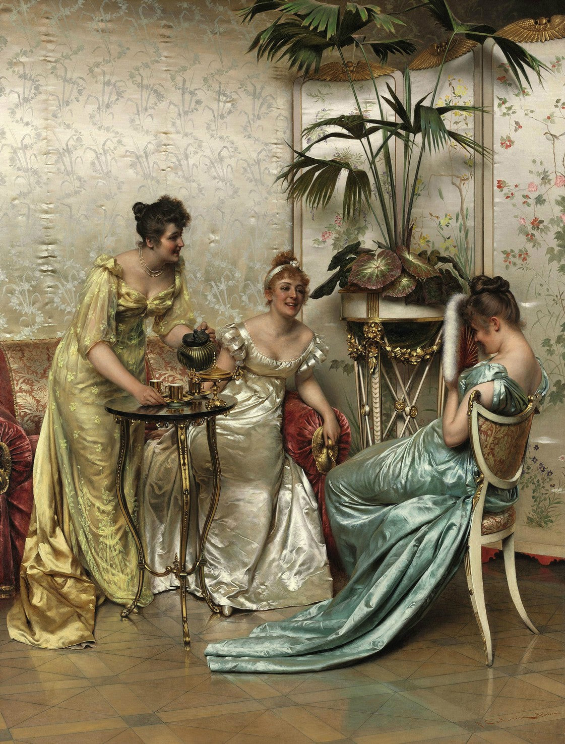 Court Painting N373