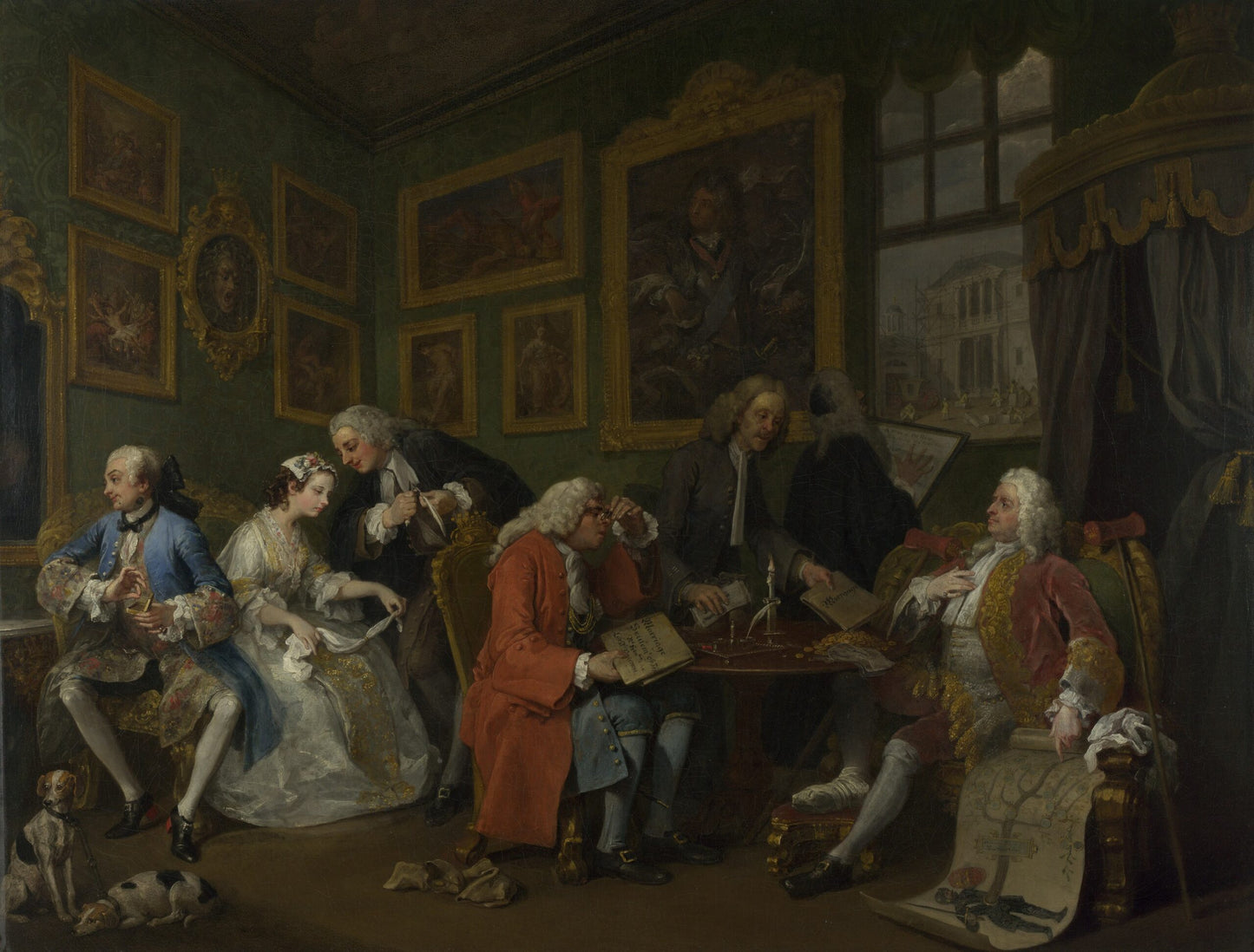 Court Painting N388