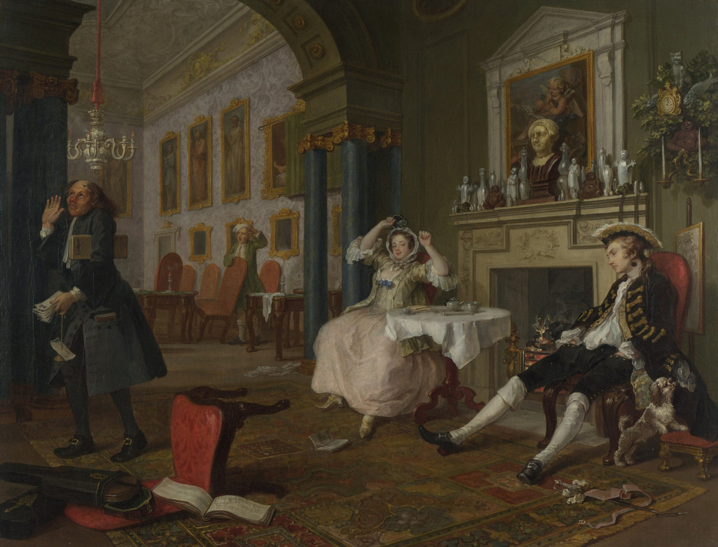 Court Painting N390