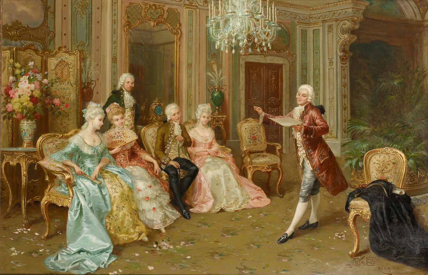 Court Painting N393