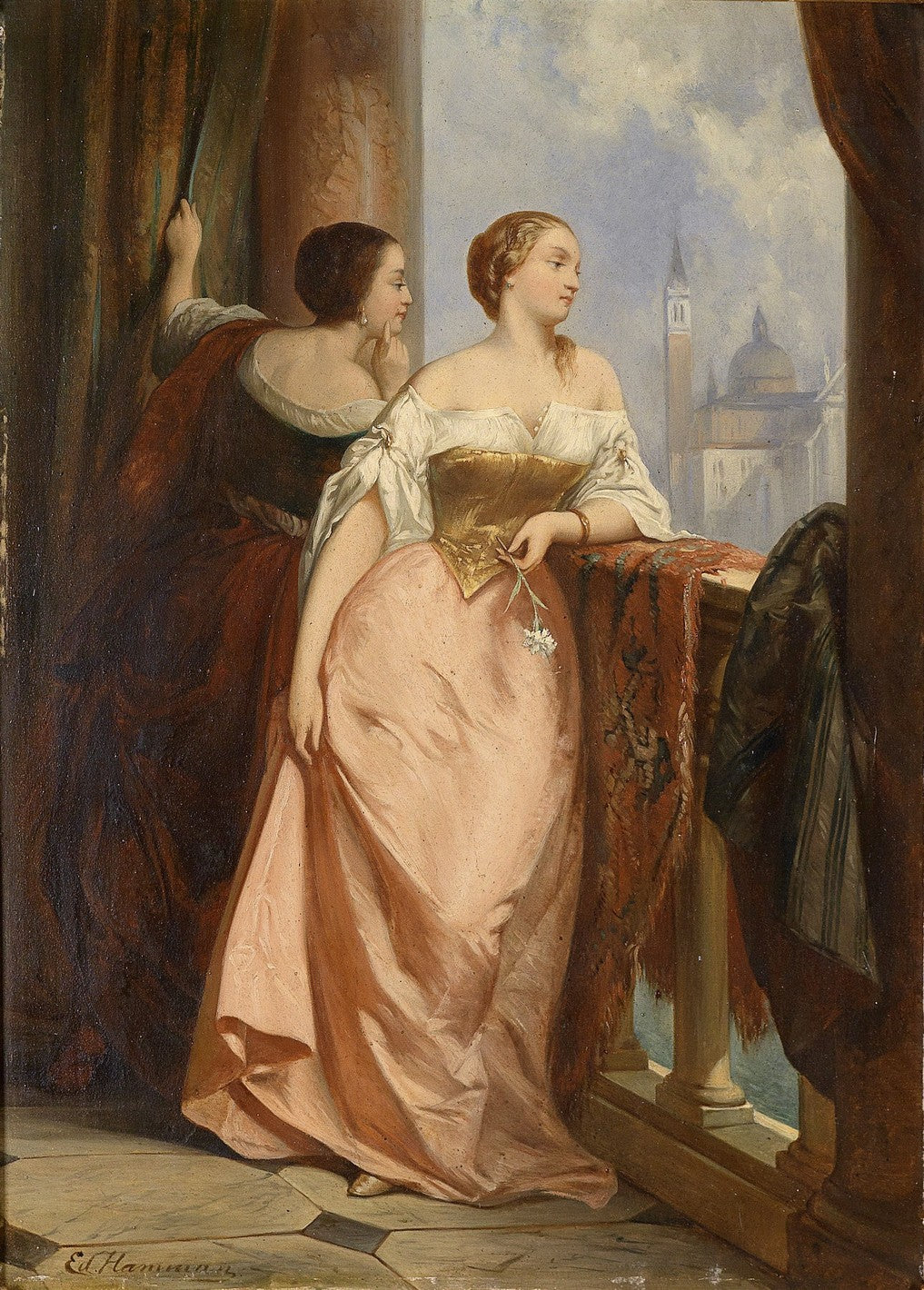 Court Painting N417