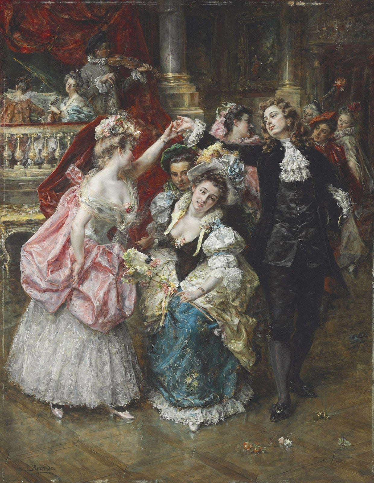 Court Painting N422