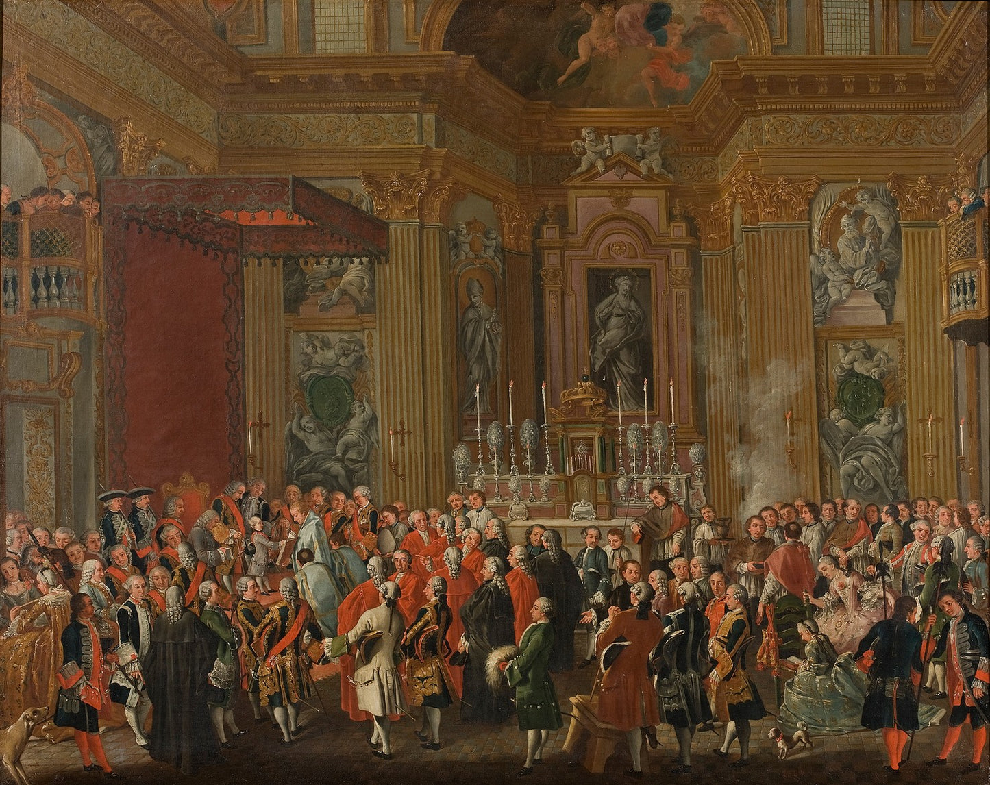 Court Painting N479
