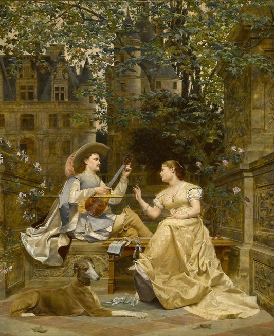 Court Painting N831