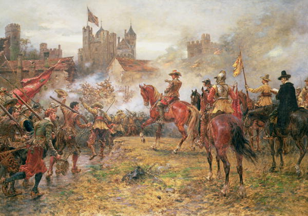 Cromwell at the Storming of Basing House 1900