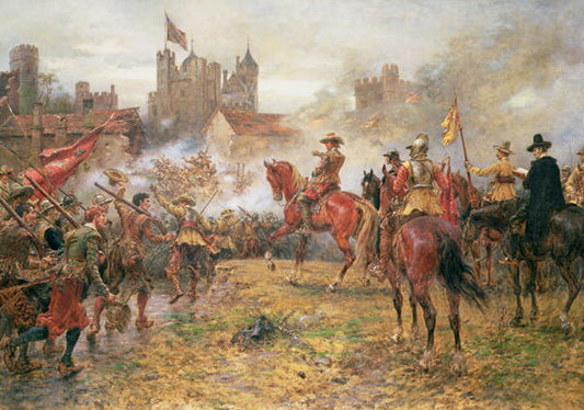 Cromwell at the Storming of Basing House 1900