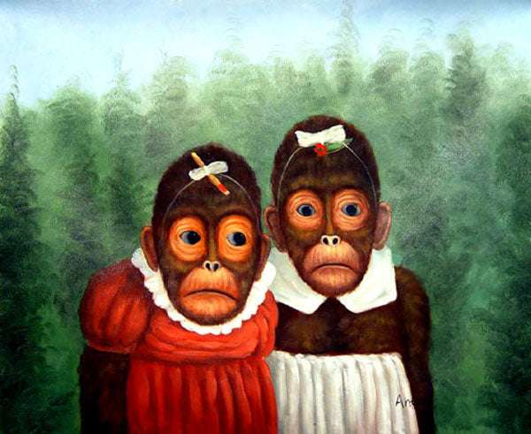 Dogs Paintings N026