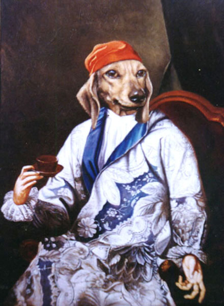 Dogs Paintings N028