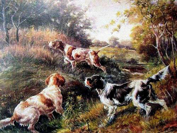 Dogs Paintings N032