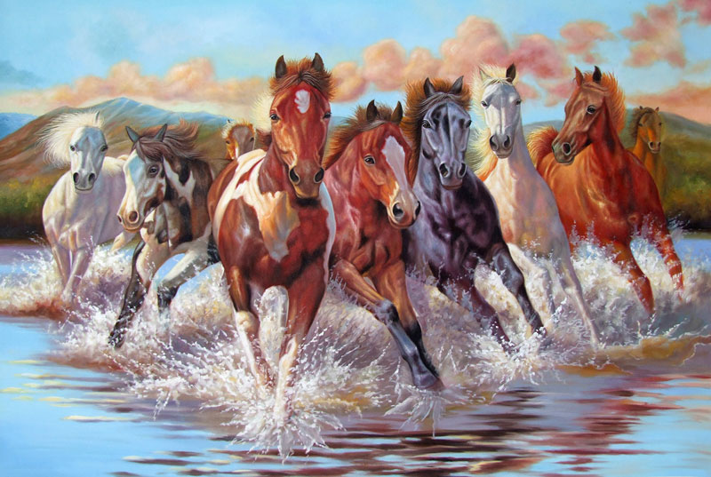Horse Paintings N001