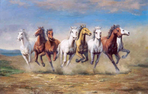 Horse Paintings N089
