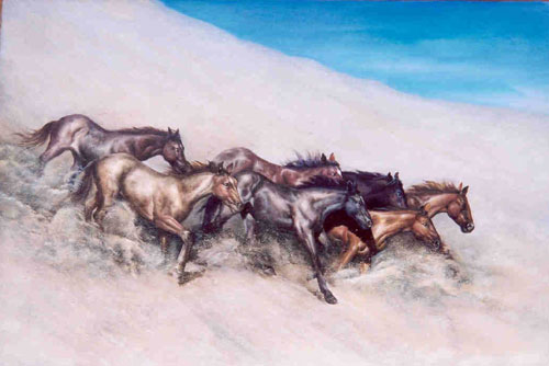 Horse Paintings N090