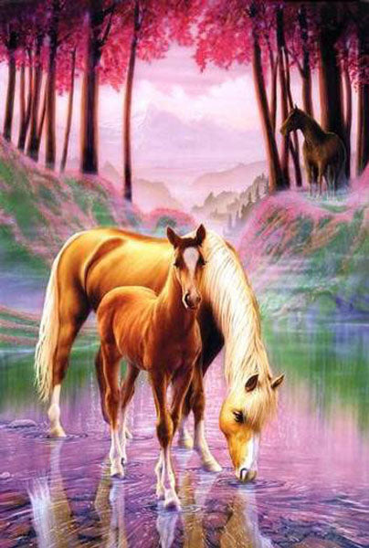 Horse Paintings N138