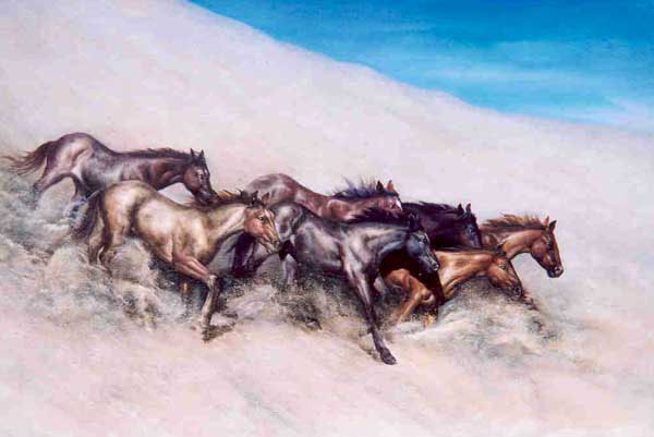 Horse Paintings N150