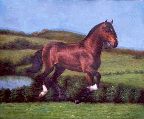 Horse Paintings N162