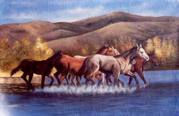Horse Paintings N171