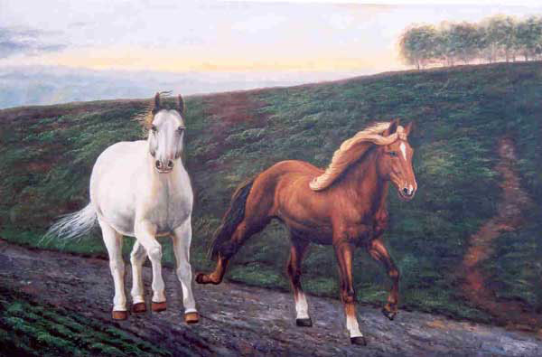 Horse Paintings N178