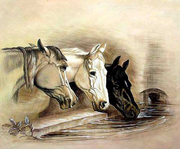 Horse Paintings N202