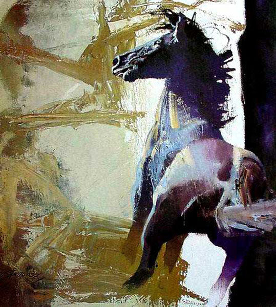 Horse Paintings N208