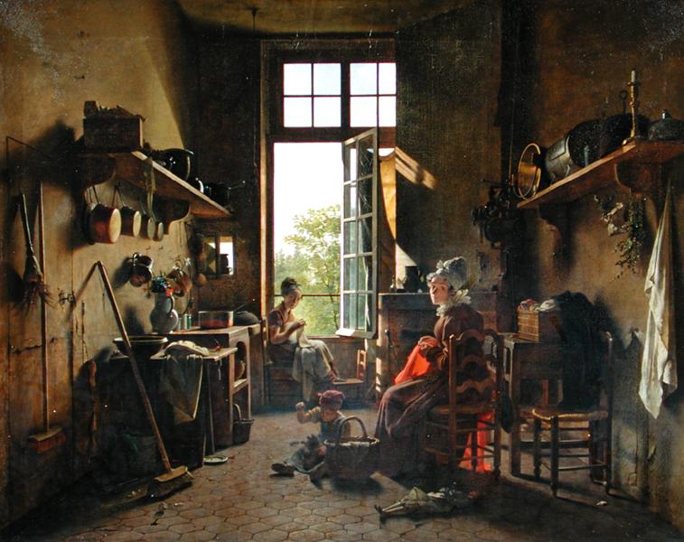 Interior of a Kitchen 1815