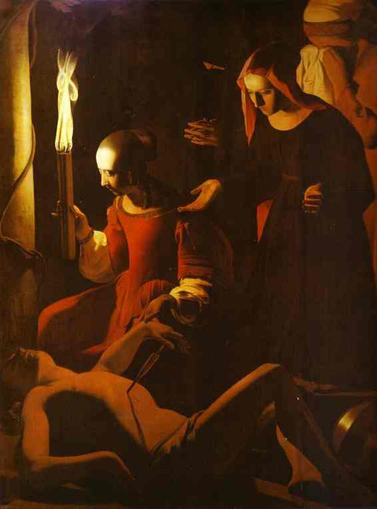 Saint Sebastian Tended By Saint Irene