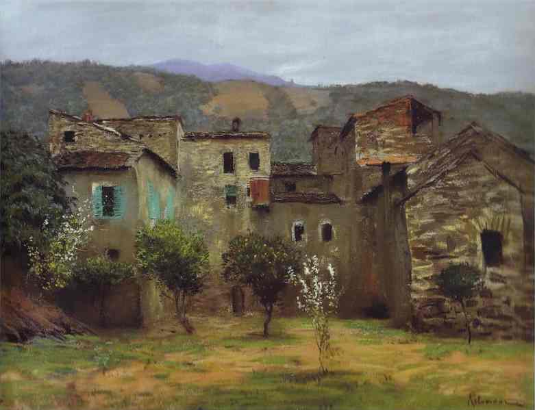 In The Vicinity Of Bordiguera, In The North Of Italy