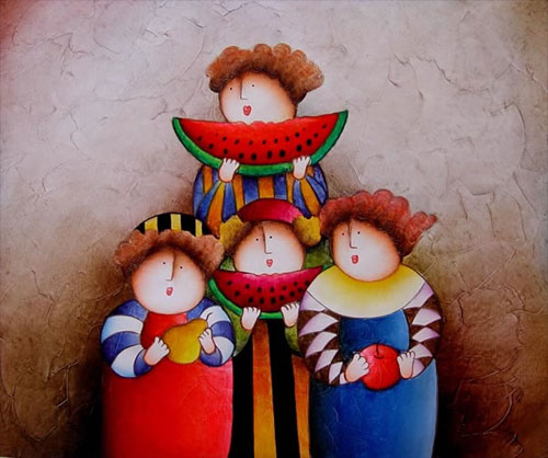 J Roybal Paintings N247