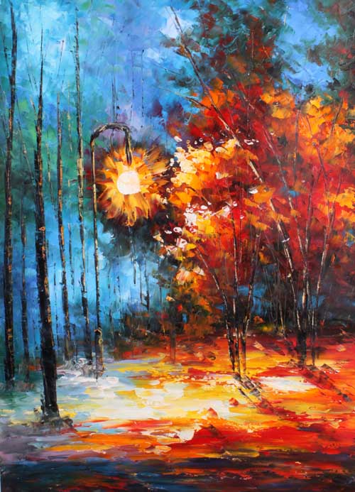 Knife Paintings N20
