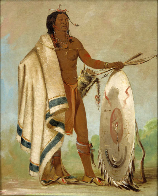 Kotz a to ah, Smoked Shield, a Distinguished Warrior