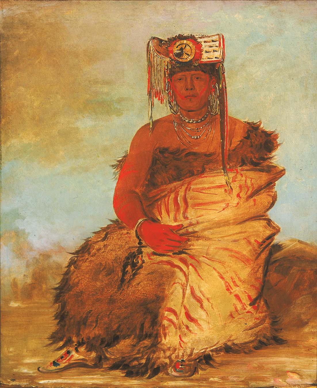 La kee too wi ra sha, Little Chief, a Tapage Pawnee Warrior