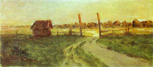 Landscape With An Izba