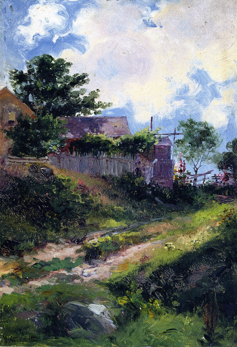 Landscape with House and Fence