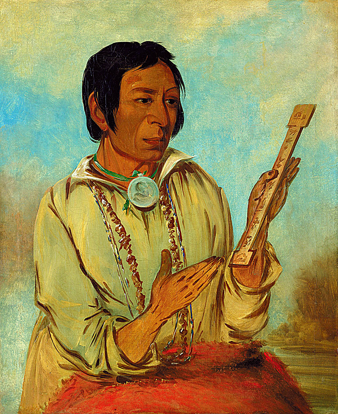 Ma shee na, Elk's Horns, a Subchief