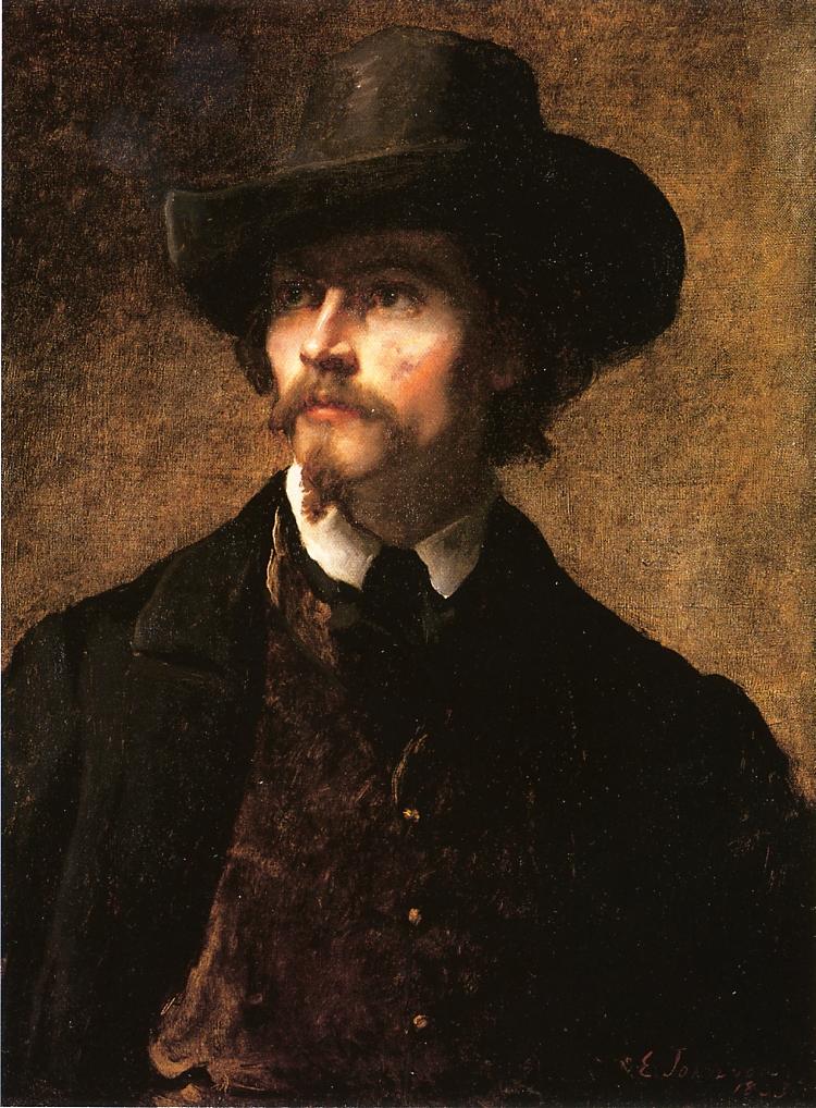 Man with a Hat (Self-Portrait)
