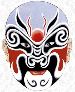 Masks Of Beijing Opera N043