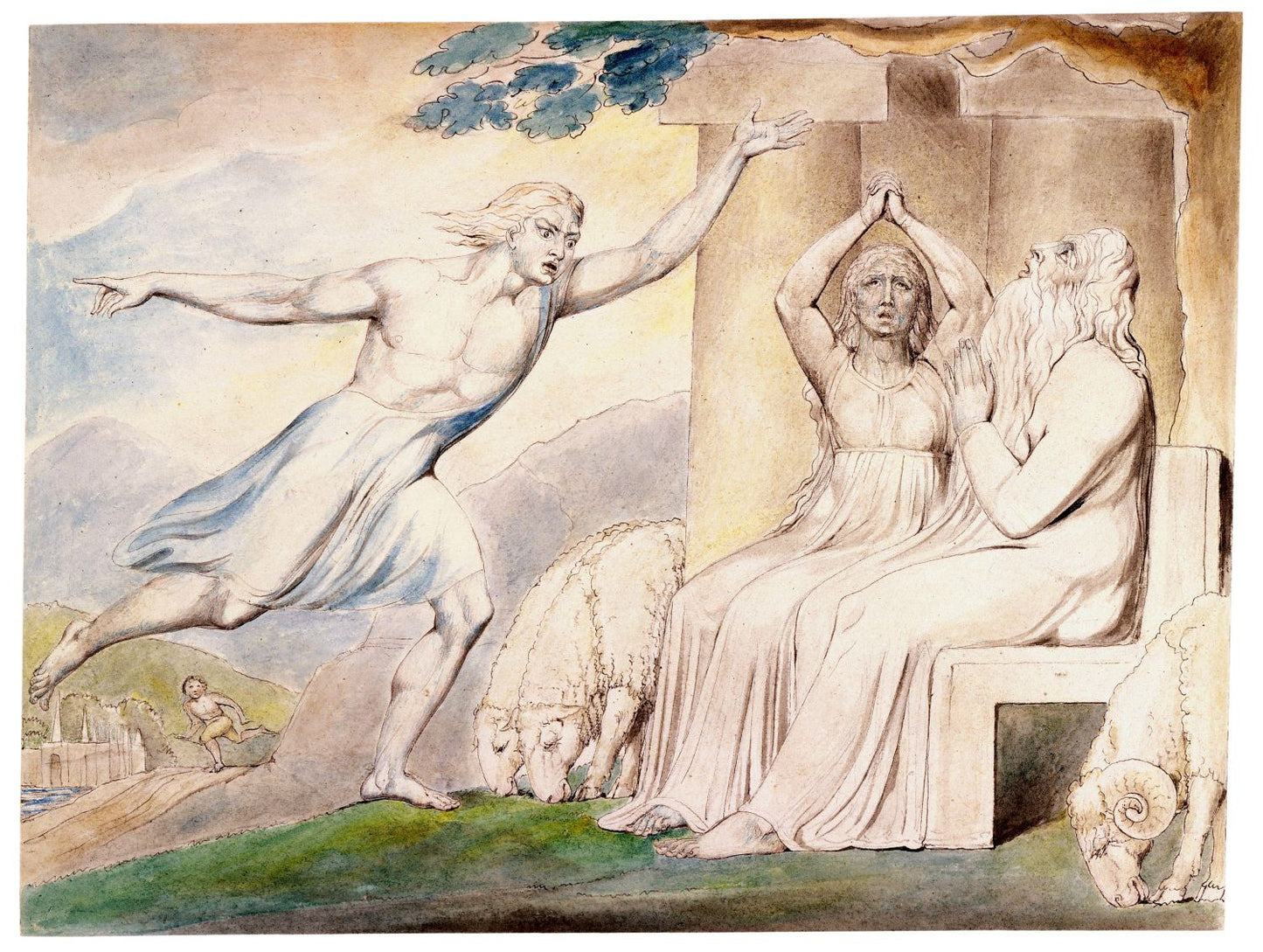 The Messengers Tell Job of His Misfortunes