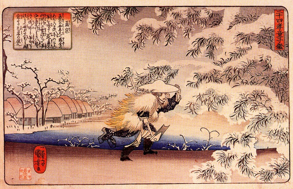 Moso Hunting for Bamboo Shoots