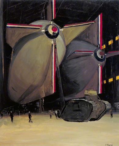 R 23 Type British Airships at Pulham St. Mary, Norfolk