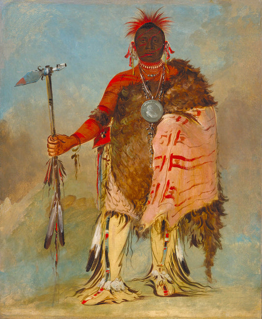 Om pah ton ga, Big Elk, a Famous Warrior