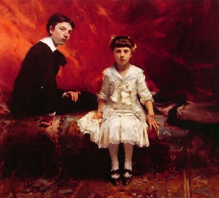Portrait of Edouard and Marie-Loise Pailleron