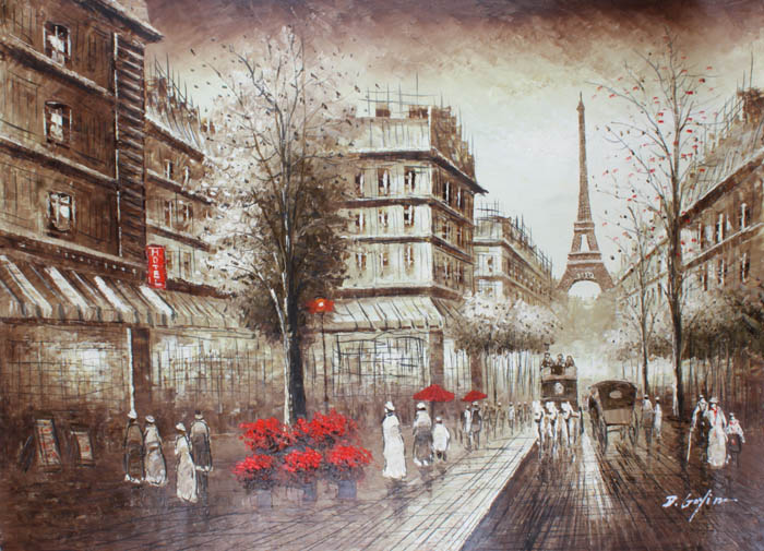 Paris Street Paintings N50