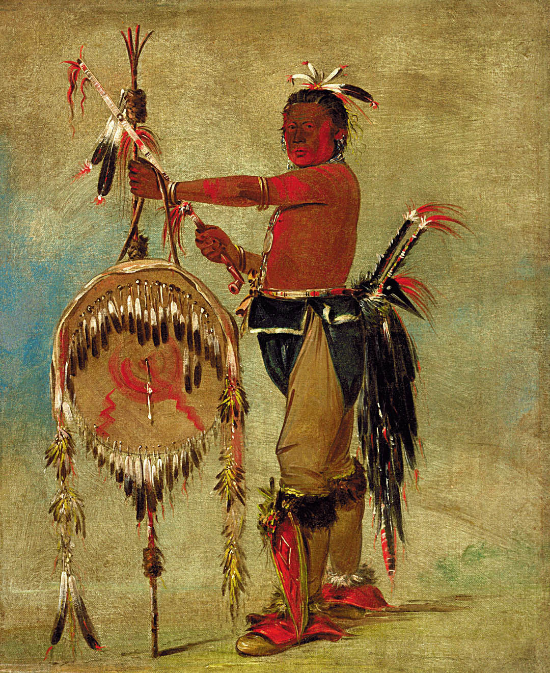 Pash ee pa ho, Little Stabbing Chief, a Venerable Sauk Chief
