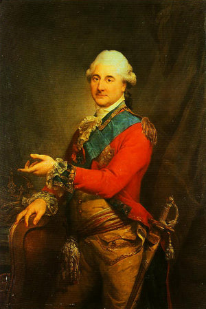 Portrait of Stanislaus Augustus Poniatowski King of Poland