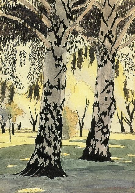 Poplars in May