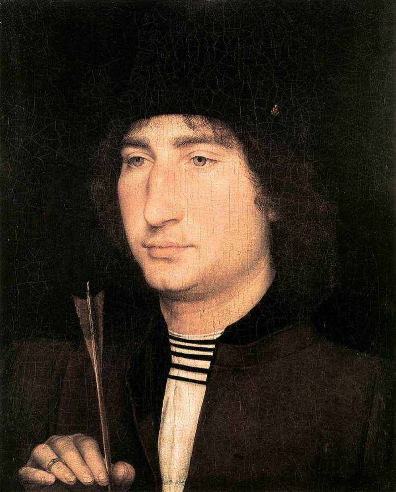 Portrait Of A Man With An Arrow