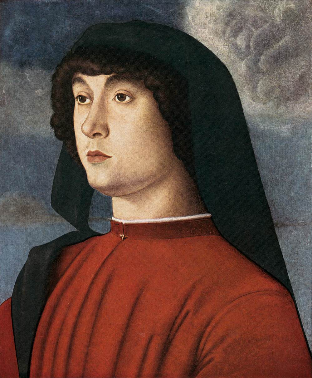 Portrait Of A Young Man In Red