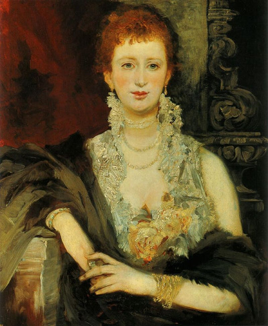 Portrait of Clothilde Beer