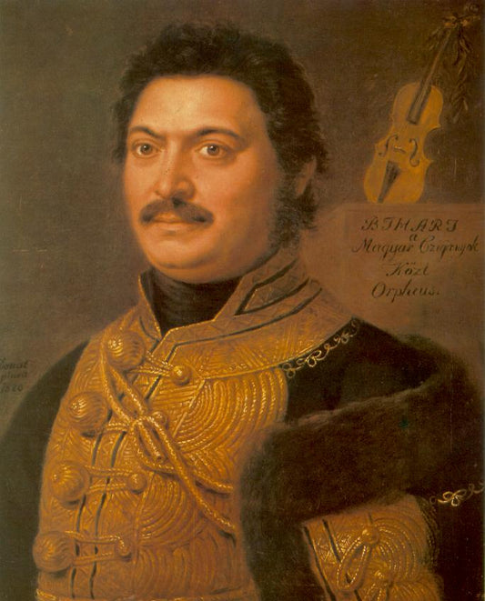 Portrait of Janos Bihari Composer and Gipsy Virtuoso 1820i