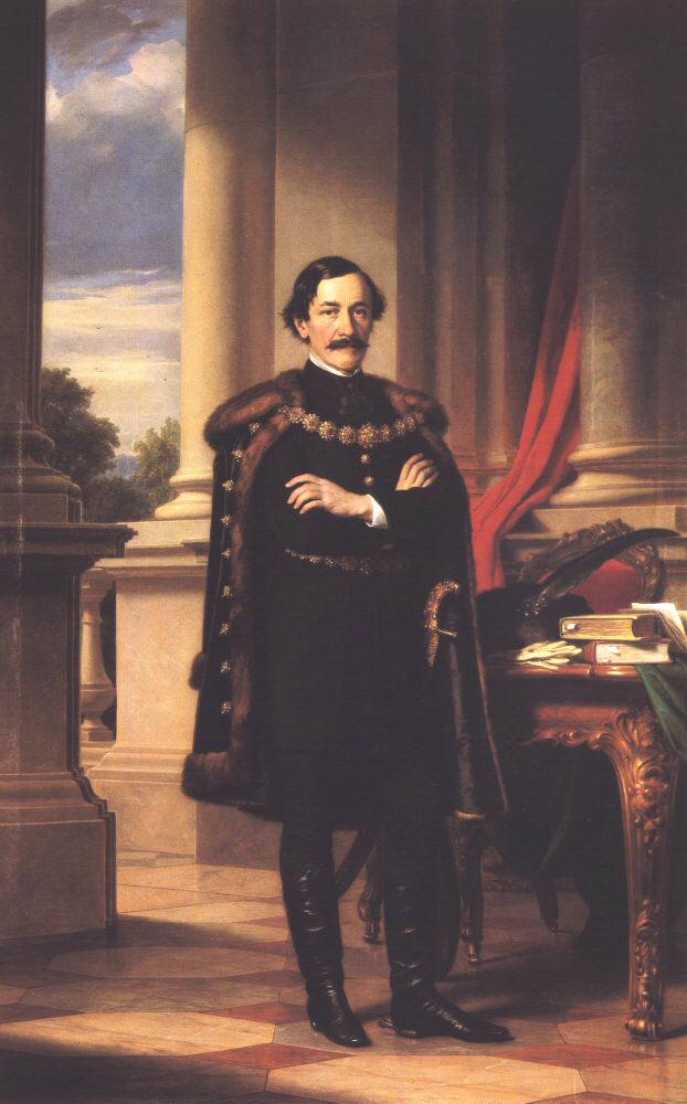 Portrait of Laszlo Teleki