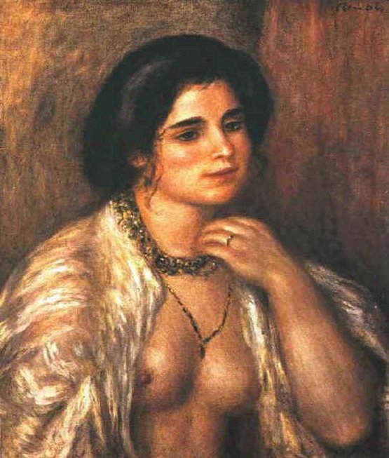 Gabrielle with Bare Breasts